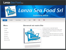 Tablet Screenshot of lanzaseafood.eu